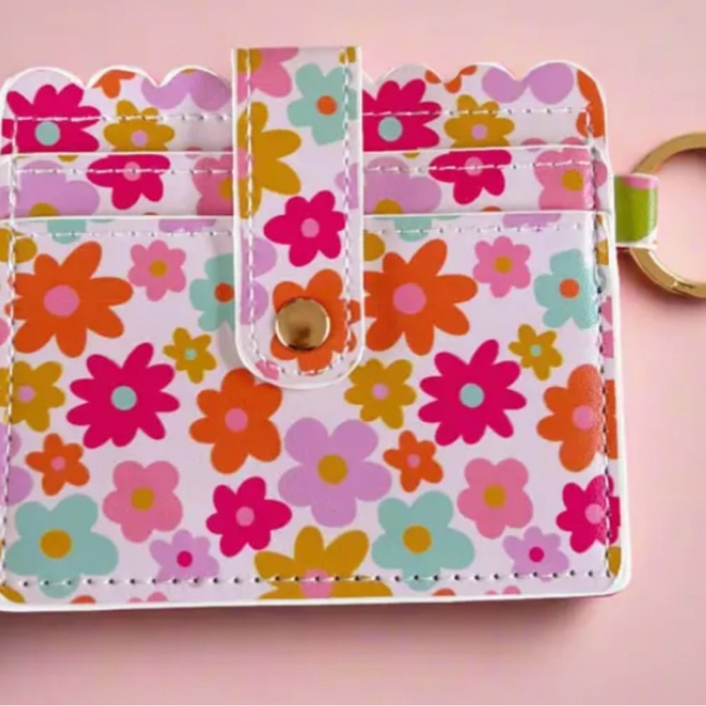 Floral Key & Card Holder